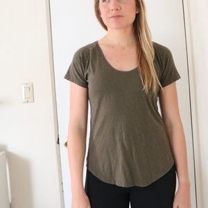 Gap Olive Tee - M